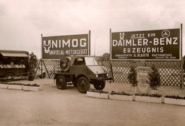 Foto der Woche Blauth Mannheim 1951