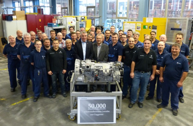 50.000stes Getriebe im Mercedes-Benz Werk Gaggenau Instand gesetzt