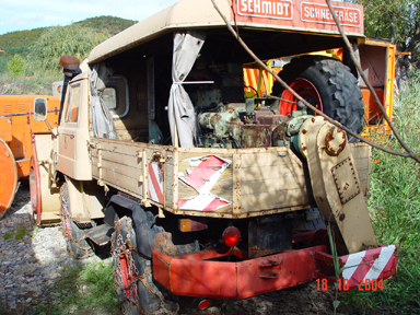 U411 Pullmann mit Schmidtschneefräse