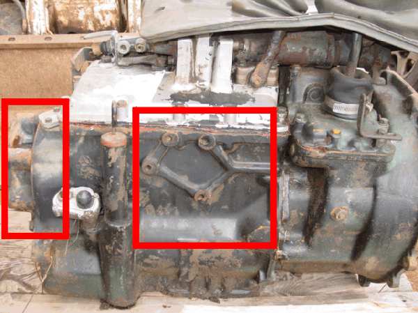 Getriebe Ausführung G mit Vorschaltgetriebe