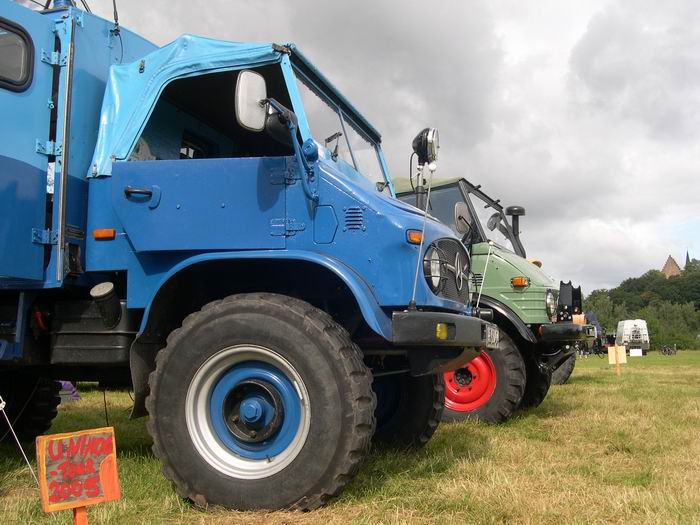 Ulli on Unimog Tour 2005
