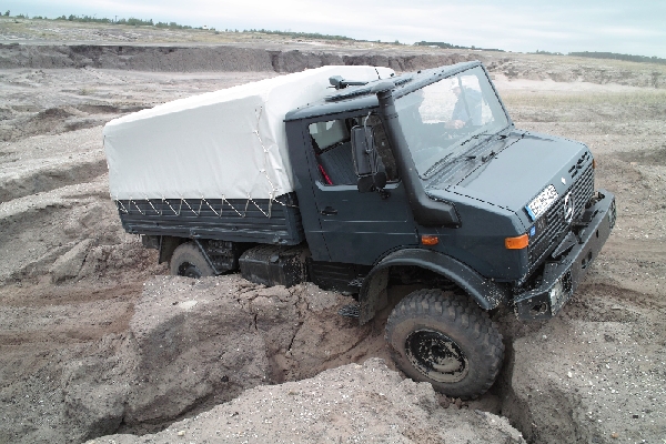 Festgefahren im Sand...