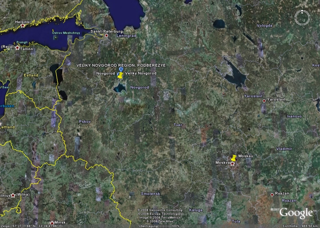 Veliky Novgorod to Moskva