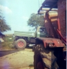 U65 und IHC auf dem Hof ca1975 U65 und IHC auf dem Hof ca1975