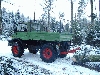 Unimog beimHolzrücken