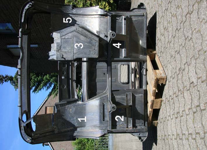 Boden Fahrerhaus