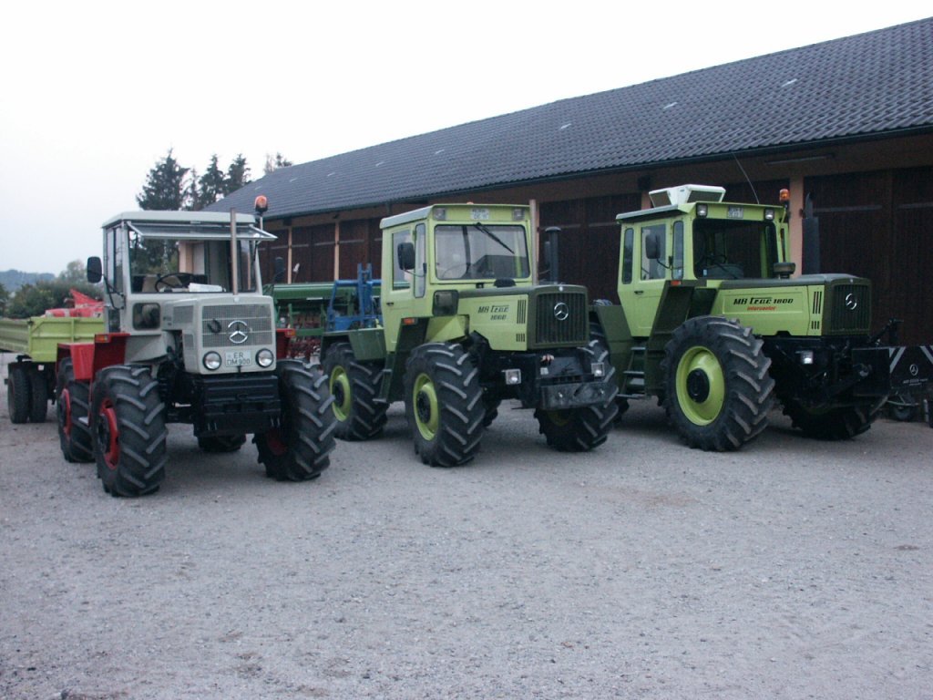 3 Generationen MB Trac