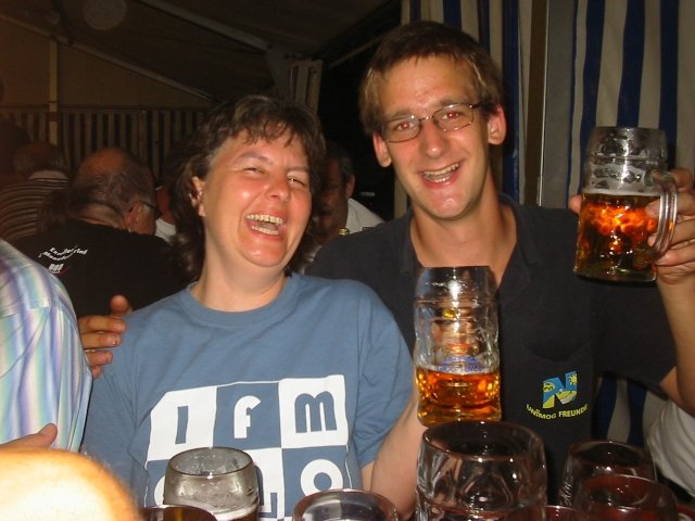 Ausgelassene Stimmung in Ampfing
