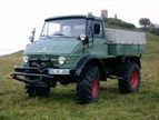 Unimog 406 am Desenberg 18.10.2004