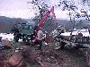 U421 mit Atlas 402 beim Holz laden (3) U421 mit Atlas 402 beim Holz laden (3)