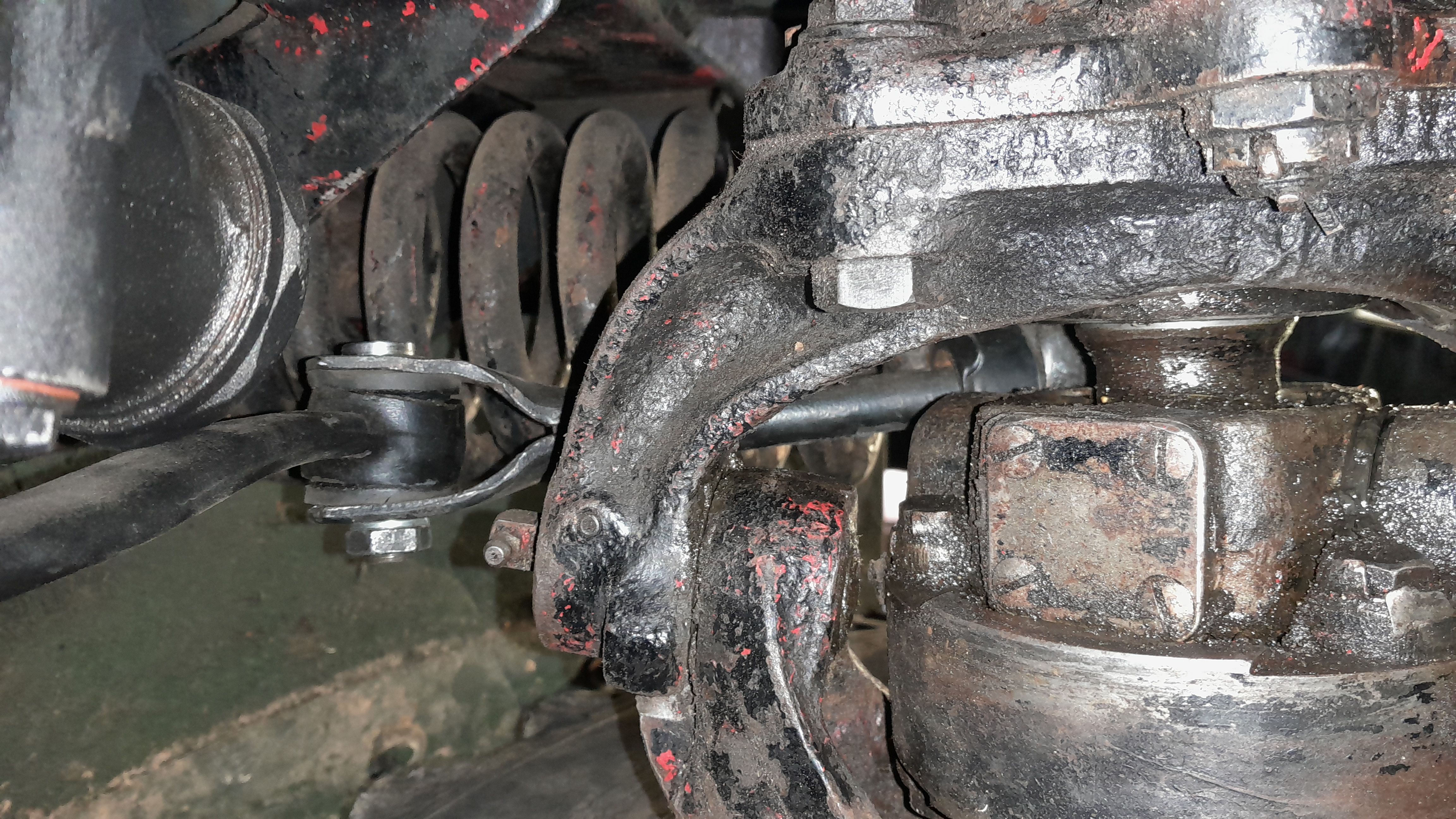 Hebelstossdämpfer, vorne Fahrerseite