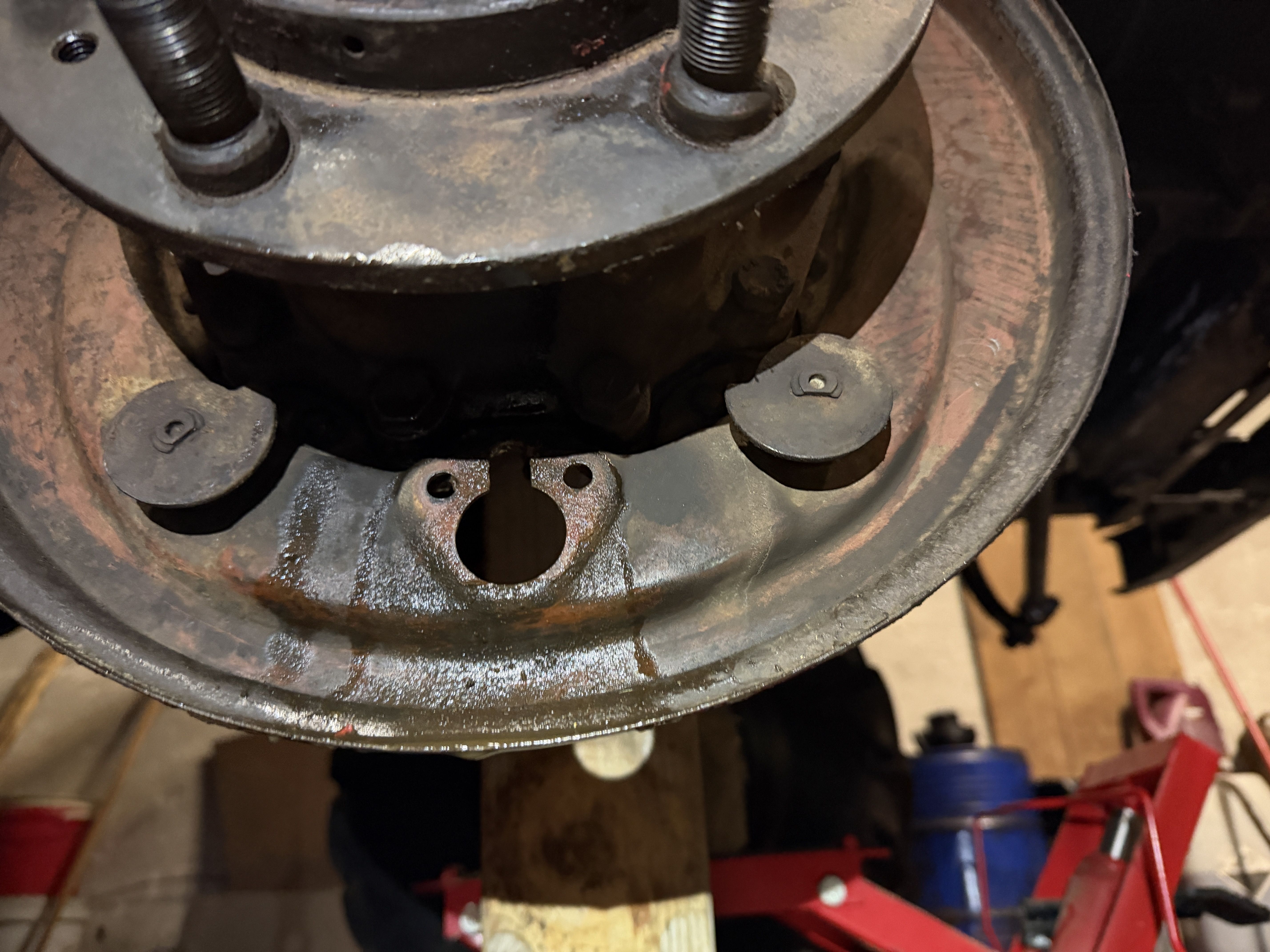 Bremszylinder raus und alles gereinigt