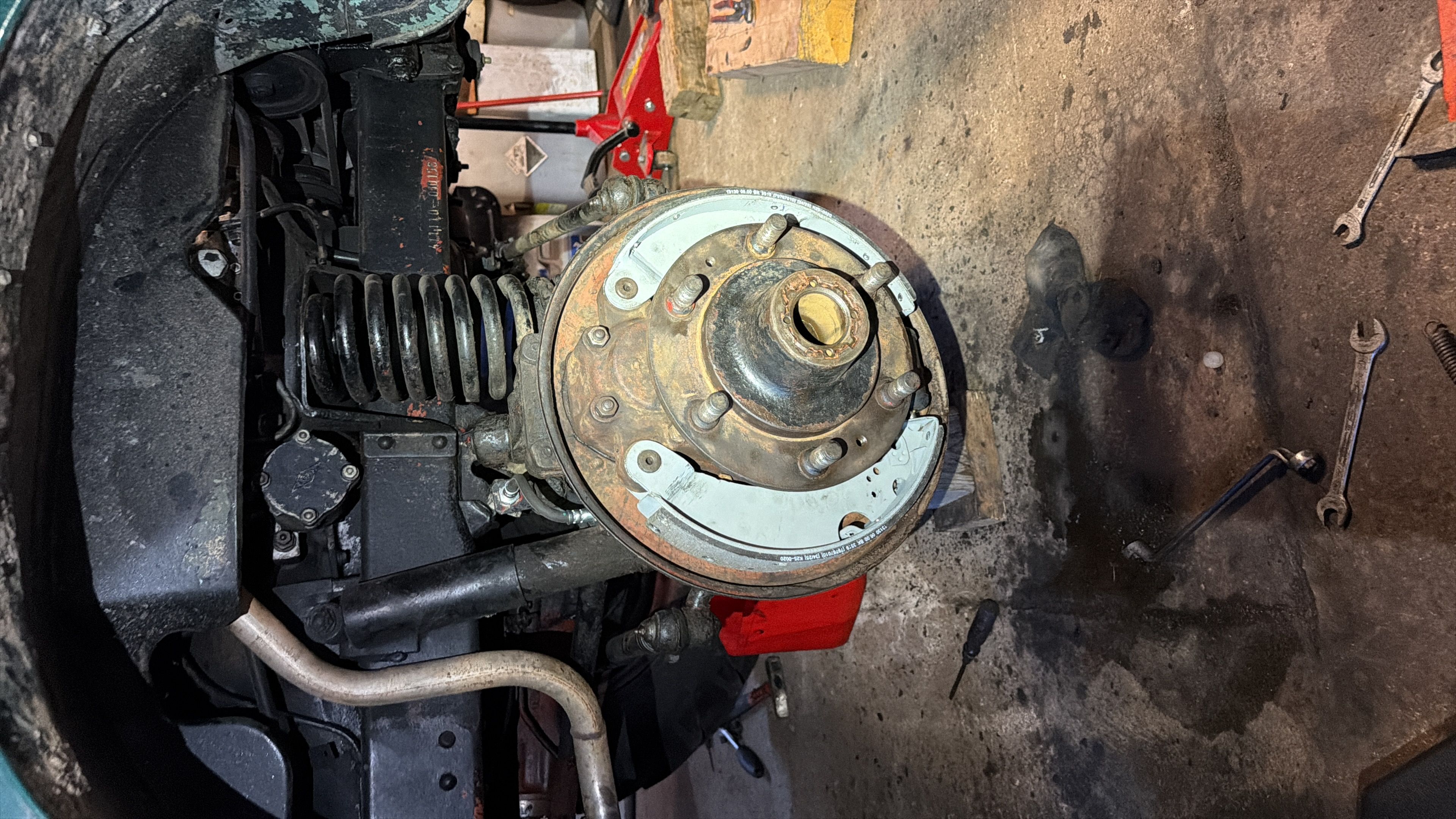 Bremse wieder frisch