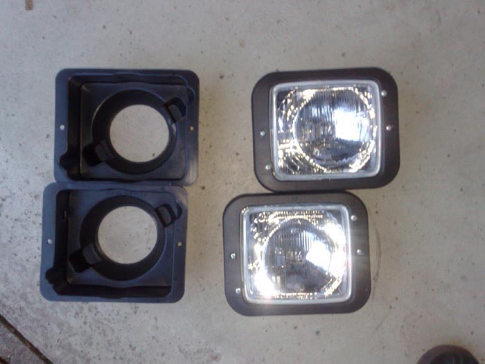 Scheinwerfer und GehÃ¤use