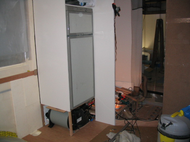 So sieht es momentan von hinten nach vorne gesehen aus.