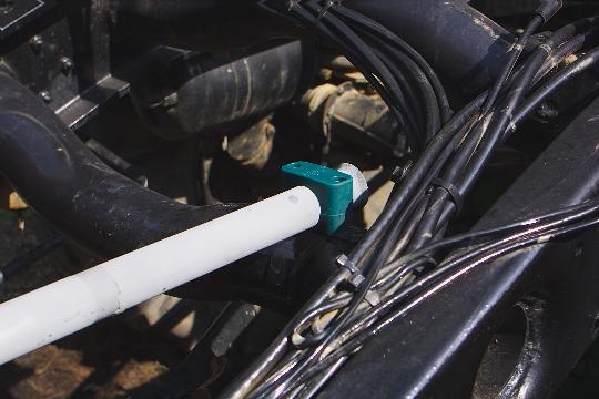 SeilfÃ¼hrung mit Rohr