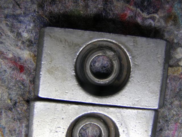 defekter Schaltstein aus Vorschaltgetriebe