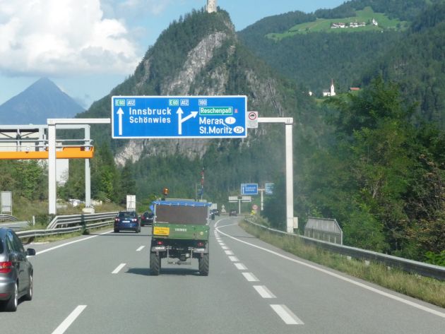 Wir fahr'n, fahr'n, fahr'n auf der Autobahn!