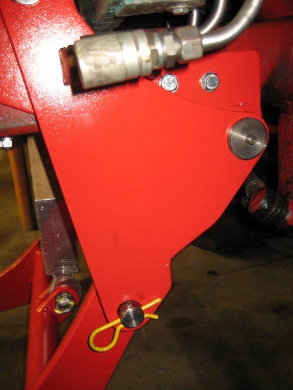 Befestigung seitlich