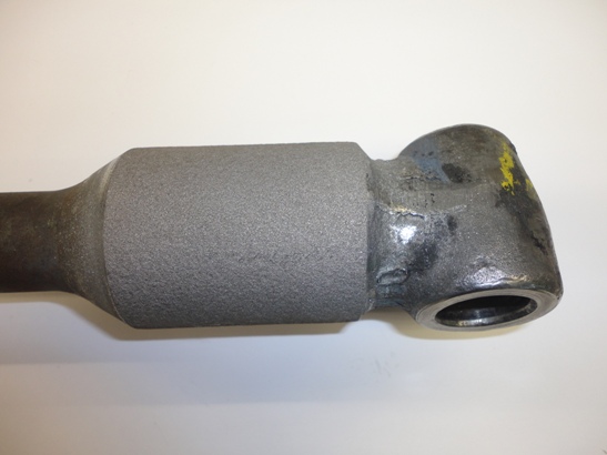 Antriebswelle aufgespritzt