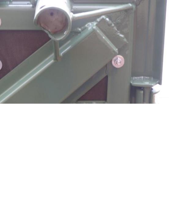 die vom Kollegen zugeschweißten Enden