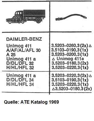 Bremsschläuche Unimog 411.jpg