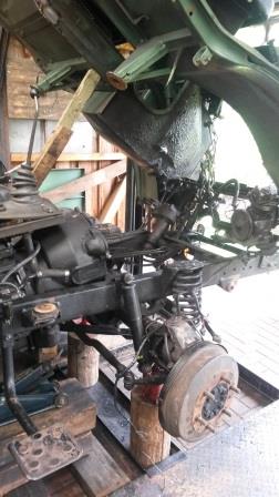 Alles zum Einbau vorbereitet