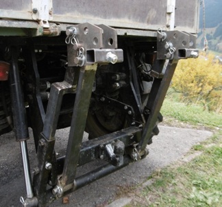 Der Umbau von der Seite