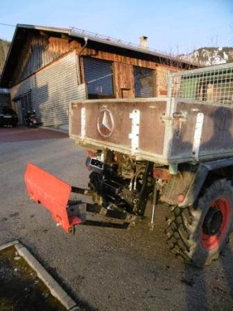 Als Schild, wenn man einmal etwas verschieben will.