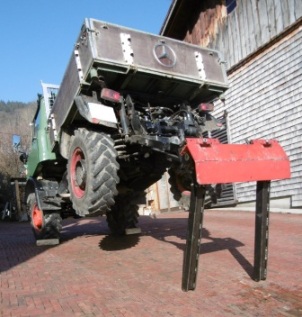 Bergstütze der anderen Art