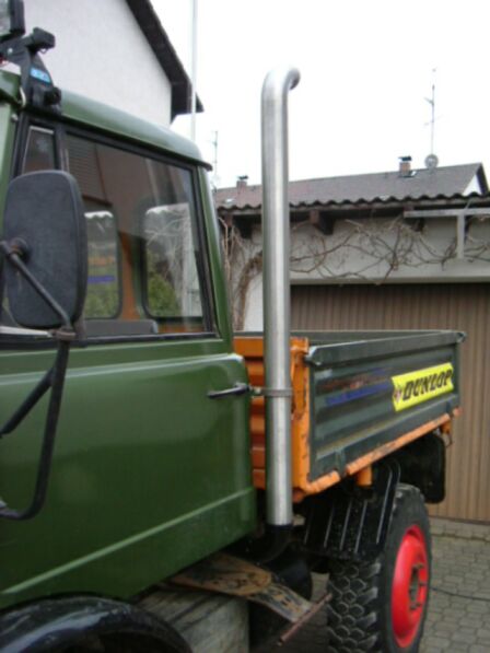 noch ohne Hitzeschutzblech, fehlt bisher