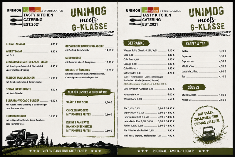 Unimog-meets-G-Wochenende