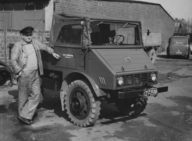 Gut Luisenberg, Kellinghusen - Fahrer Preuß Marz 1954