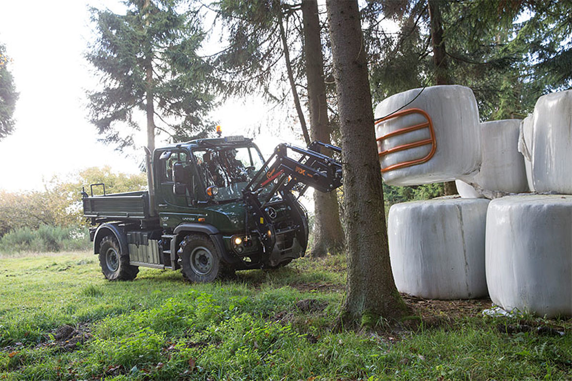 Unimog in der Forstwirtschaft im Einsatz - Unimog-Community.de