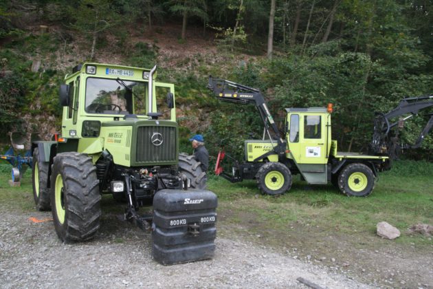 ... und hier zwei weitere MB-trac