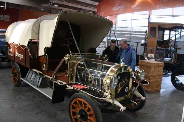 Der älteste noch erhaltene Lastwagen der Welt stammt aus der Süddeutschen Automobilfabrik Gaggenau